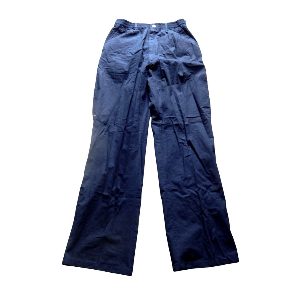 Casual Joe men's 38 XL solid dark navy blue elastic waistband pants